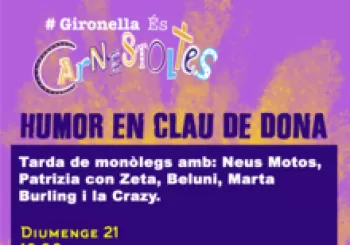 Humor en clau de dona en Gironella