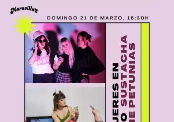 Mujeres en Vivo: Sustacha & The Petunias en Maravillas Club en Madrid