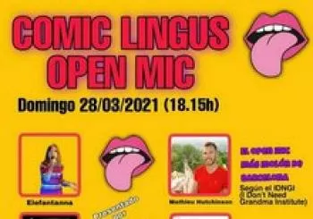 Comic Lingus open mic en Barcelona