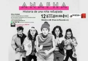 ESCENA LAB presenta ANAFHA. Historia de una niña refugiada. Cía. Teatro de los Invisible en Toledo