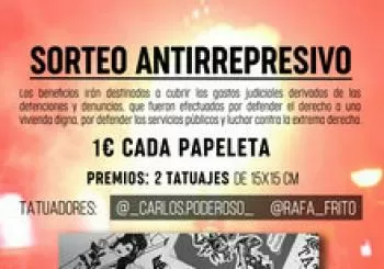 SORTEO ANTIRREPRESIVO en Alcorcón