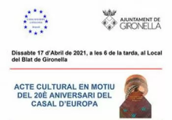 20è Aniversari del Casal d'Europa i entrega dels Premis Gibert en Gironella