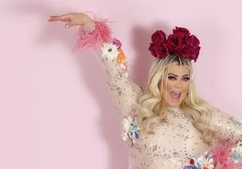 Gemma Collins en Cardiff