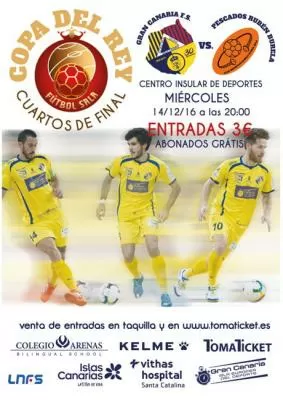 Gran Canaria - Pescados Rubén Burela. Copa del rey