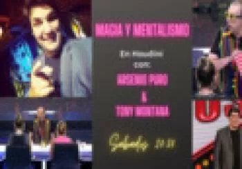 Magia y Mentalismo en Houdini con Arsenio Puro y Tony Montana en Madrid