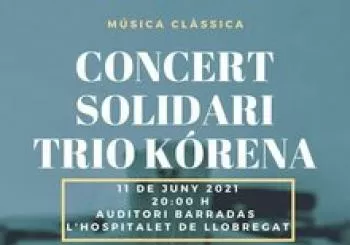 Concert solidàri Trio Kòrena (Auditòri Barradas) en L'Hospitalet de Llobregat