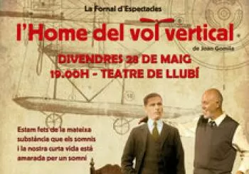 l'Home del vol vertical en Llubí (Mallorca)