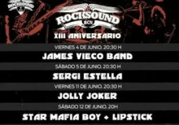 Star Mafia Boy + Lipistick (XIII Aniversario Rocksound) en Barcelona