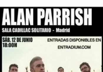 Concierto: Alan Parrish en Madrid