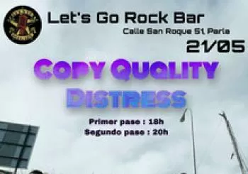 Concierto Copy Quality Distress en Parla