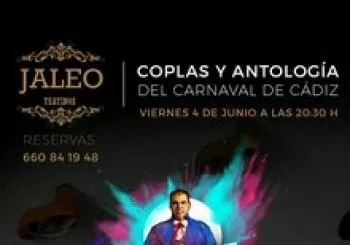 Coplas y Antología del Carnaval de Cádiz en Jaleo Teatinos en Málaga