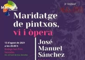 Maridatge de vi i òpera a Bodega Son Prim en Sencelles