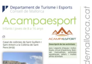 JEE - ACAMPAESPORT - T7 - GRUP B (12 a 16 ANYS): 2 al 8 d'agost 2021 (7 dies) en Artà (Mallorca)