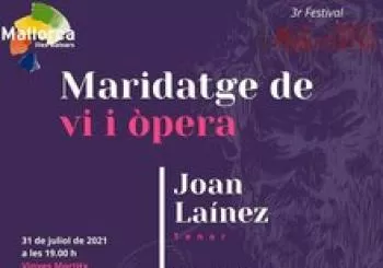 Maridatge de vi i òpera a Vinyes Mortitx en Pollença