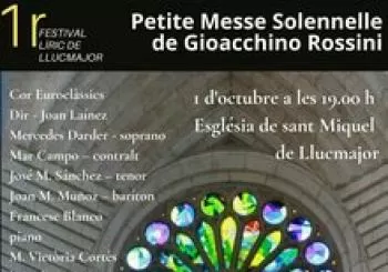 Petita missa solemne de Rossini a Llucmajor en LLucmajor