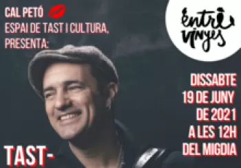 Tast-concert, a Cal Petó, amb en Joan Garriga ! en L'Arboç