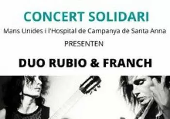 Concert solidari Duo Rubio & Franch (Església de Santa Anna) en Barcelona