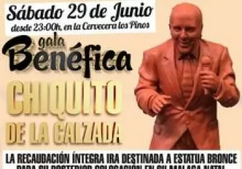 Gala Benefica a favor de Chiquito de la Calzada. En Medina de Pomar