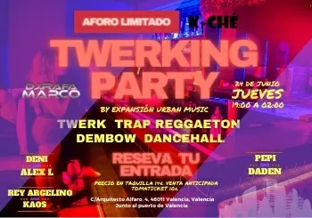 TWERKING PARTY en Valencia puerto
