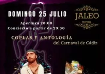 Coplas y Antología del Carnaval de Cádiz en Jaleo Teatinos en Málaga