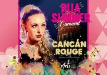 Cancán Rouge en Rua Summer Carnaval 2021! en Les Roquetes (Sant Pere de Ribes)