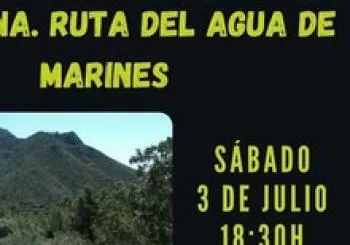 NOCTURNA. RUTA DEL AGUA DE MARINES en MARINES VIEJO