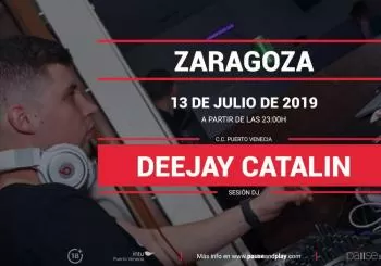 Sesión DJ Deejay Catalin en ZARAGOZA C.C. PUERTO VENECIA en Zaragoza