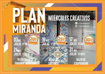 Taller de scrapbooking julio - Plan Miranda