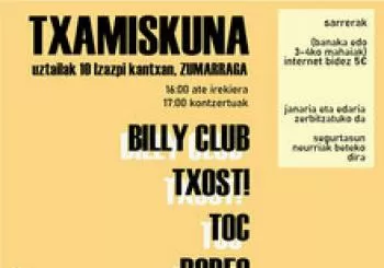 Txamiskuna en Zumarraga