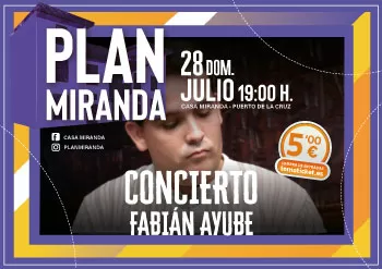 Concierto Fabián Ayube - Plan Miranda