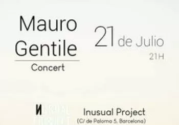 Mauro Gentile - Concert en Barcelona