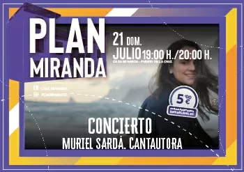 Concierto Muriel Sardá - Plan Miranda