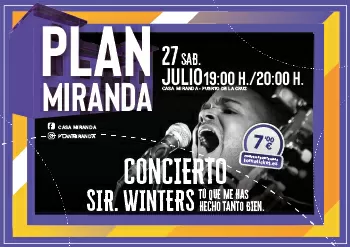 Concierto Sir Winters - Plan Miranda
