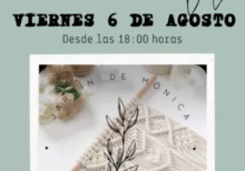 Taller tapiz macramé en Monóvar