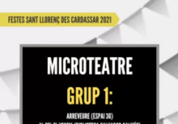 Microteatre - Grup 1 en Sant Llorenç des Cardassar