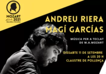 FESTIVAL MOZART 2021 - 2. MÚSICA PER A PIANO en Pollença