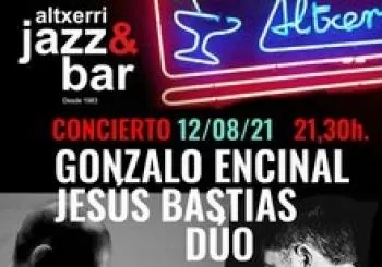 Gonzalo Encinal-Jesús Bastias Dúo en San Sebastián-Donostia