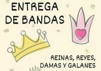 ENTREGA DE BANDAS A REINAS, REYES, DAMAS Y GALANES DE LAS FIESTAS PATRONALES en FUENLABRADA DE LOS MONTES