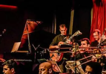 BOB SANDS BIG BAND & QUIQUE GÓMEZ en Café Berlín en Madrid