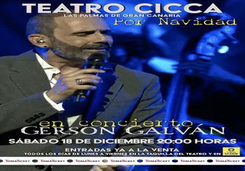 Gerson Galván en concierto “Por Navidad”
