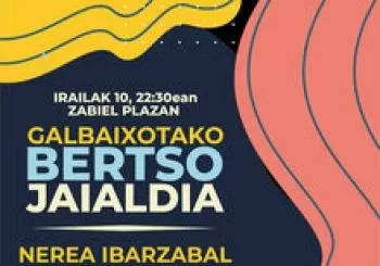 GALBAIXOTAKO BERTSO JAIALDIA en Mutriku
