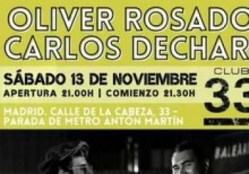 Oliver Rosado y Carlos DeChari en Madrid