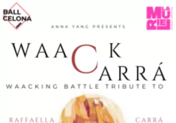 Waack Carrá waacking contest en Barcelona