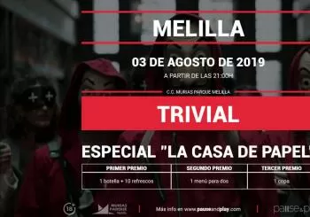 Trivial Especial - La Casa de papel en Pause&Play Melilla
