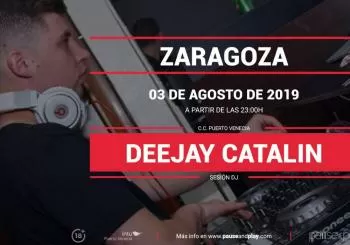 Sesión DJ Deejay Catalin en Pause&Play Intu Puerto Venecia en Zaragoza