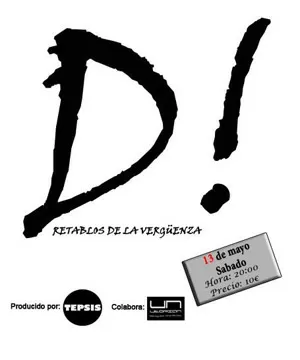 D! Retablos de la vergüenza - Teatro