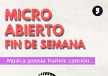 MICRO ABIERTO FIN DE SEMANA: en Barcelona