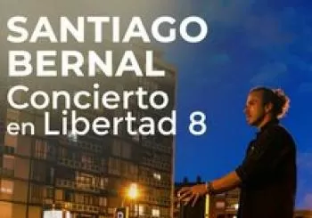 Santiago Bernal en Café Libertad 8 en Madrid