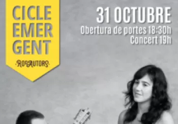 Cicle Emergent Rodautors - Lia Sampai & Adrià Pagès 31 d' Octubre en Barcelona