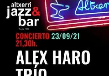 Alex Haro Trío en San Sebastián-Donostia